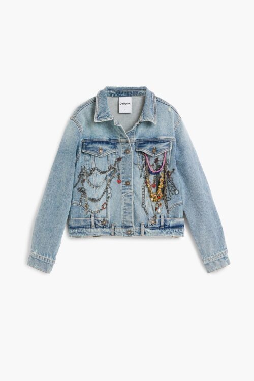 Veste Jean Bijoux