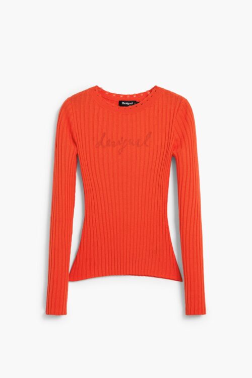 Tee Shirt Maille Orange