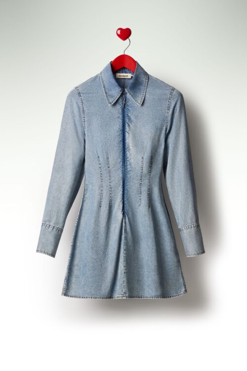 Robe Tunique Jean Zippé
