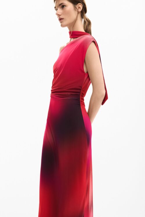 Robe Mousseline Rouge